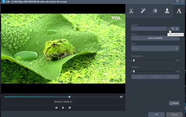 how to add subtitles to MP4