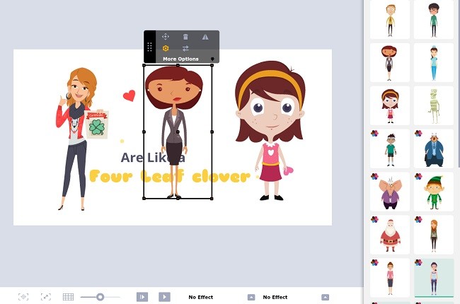 animated slideshow maker with animaker