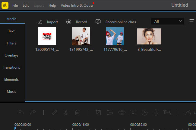video background changer with beecut