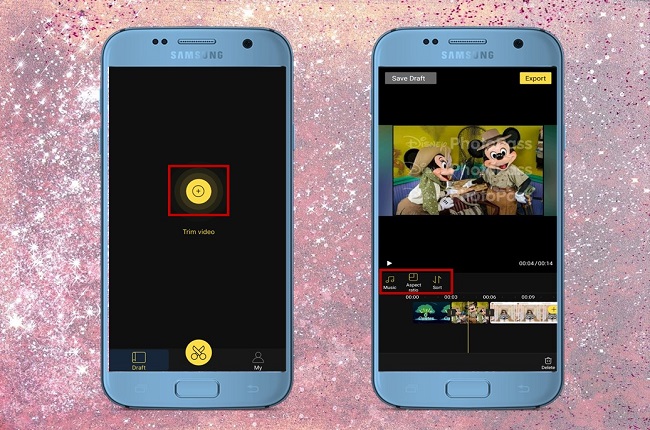 how to combine video and photo