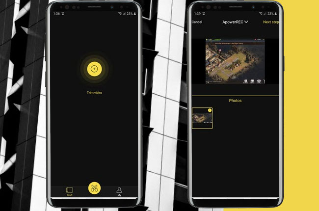 best intro maker app for android named beecut
