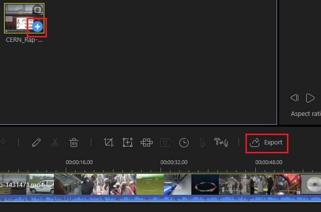change video aspect ratio 