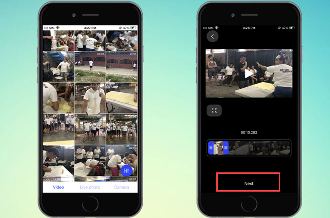 how to make a boomerang video