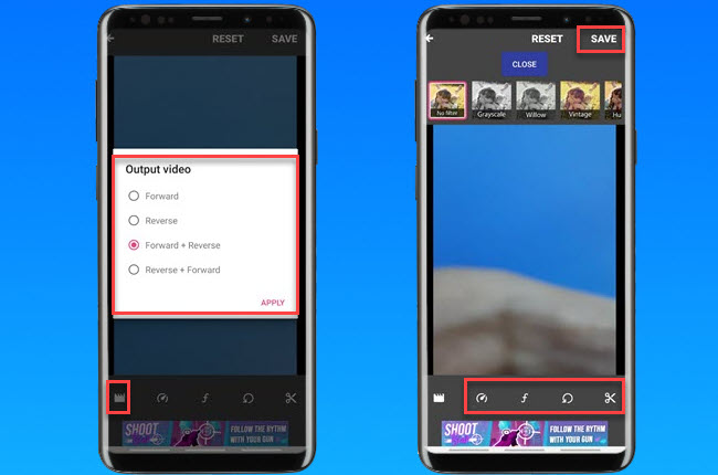how to make a boomerang video