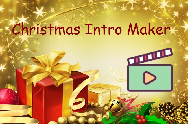 Christmas intro maker