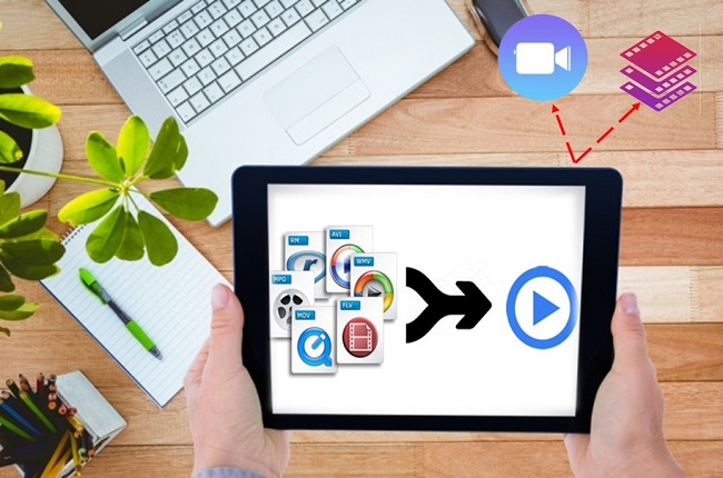 how to combine photo and video