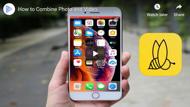 How to put photos together into a video
