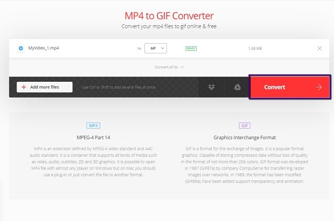 make gif out of video