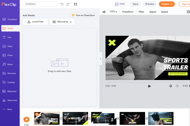 trailer maker named flexclip