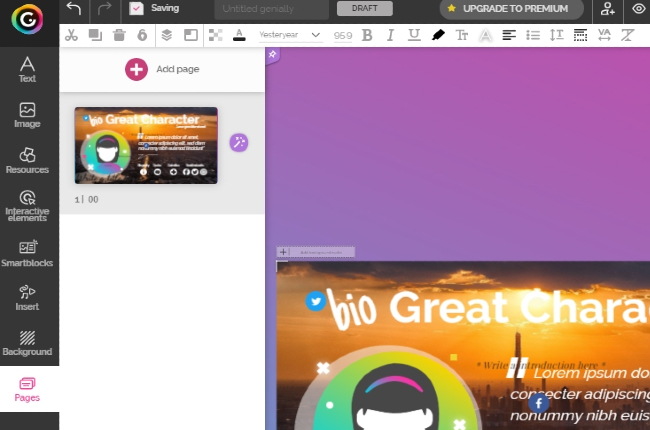 typography video maker