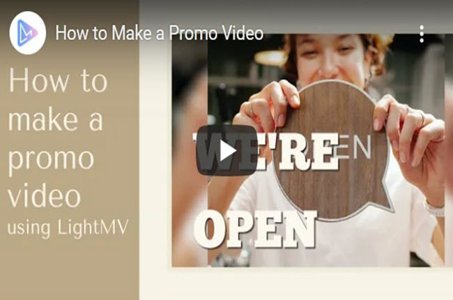 free promo video maker