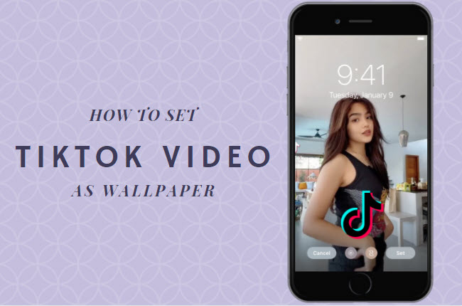 how to make a tiktok wallpaper