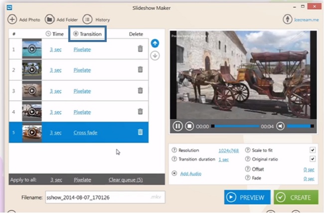 Slideshow maker for PC