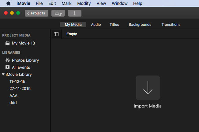 dji video editor imovie