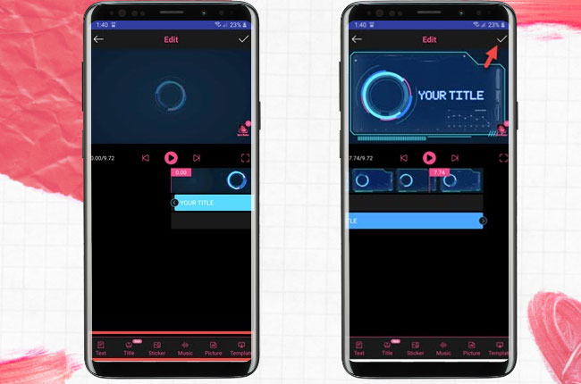 best intro maker app for android named beecut
