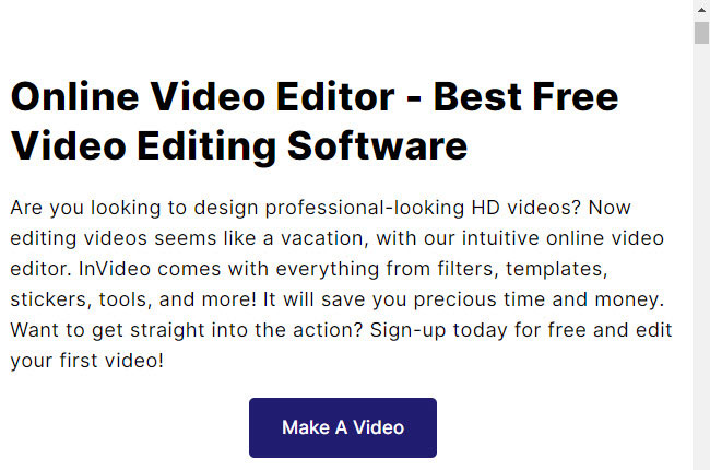 make funny videos using invideo