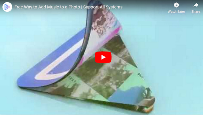 how to add audio to a photo YouTube