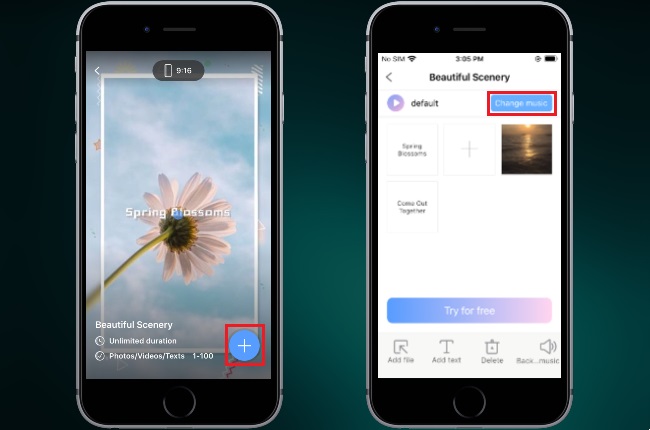 how to add music to whatsapp status