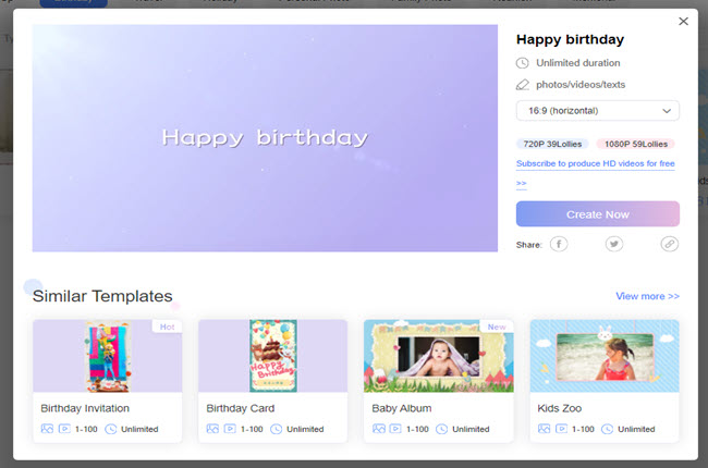 how to make birthday video for husband