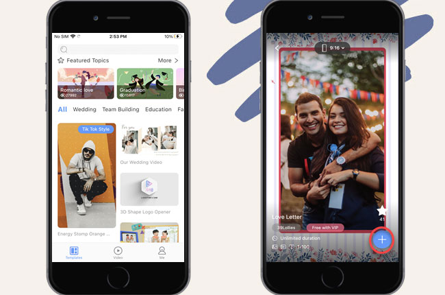 how to make a slideshow on instagram story using lightmv