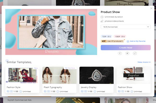 lightmv video template