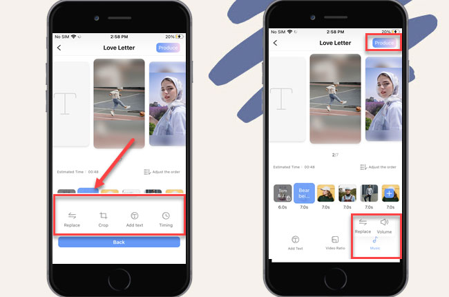 how to make a slideshow on instagram story using lightmv