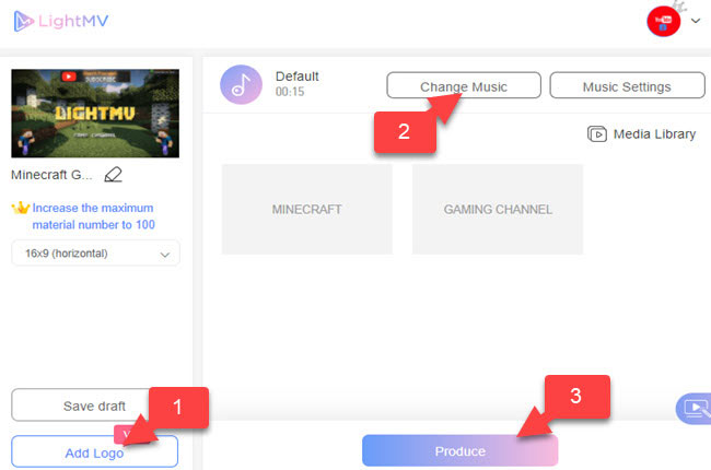 twitch intro maker named lightmv