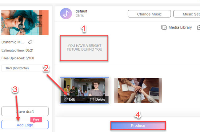 brand video maker lightmv