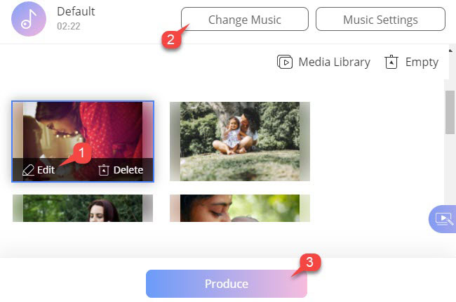 edit videos on lightmv
