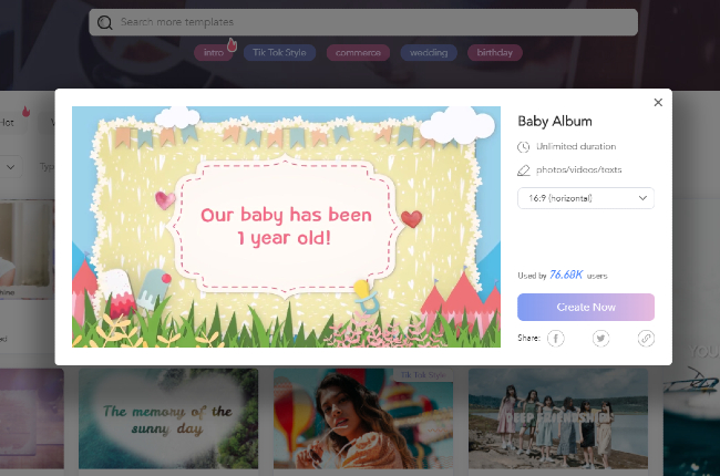 lightmv birthday templates