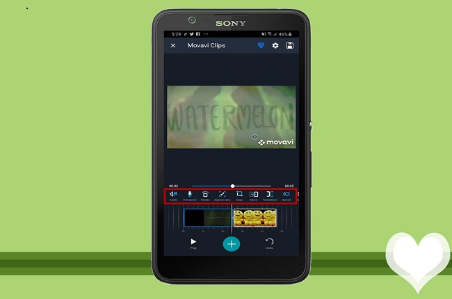 combine videos and pictures