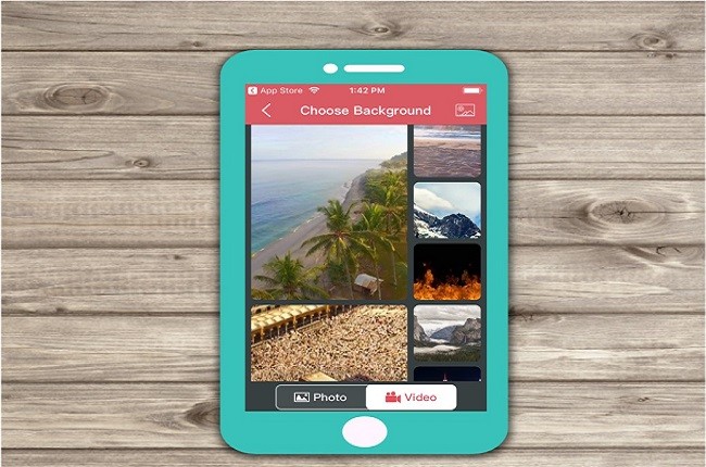 remove the video background