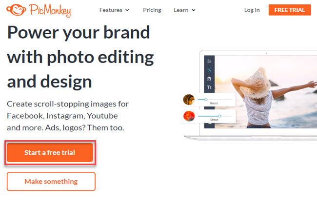 how to animate a picture with picmonkey