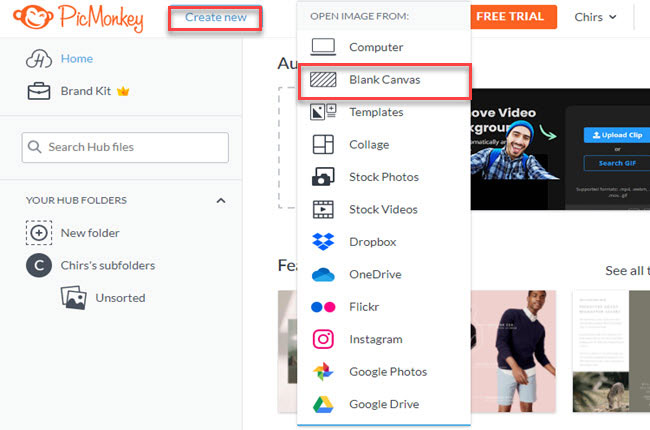 how to animate a picture with picmonkey