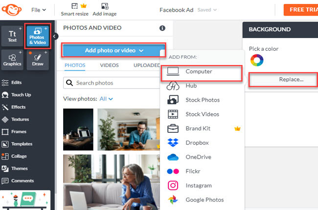 how to animate a picture with picmonkey