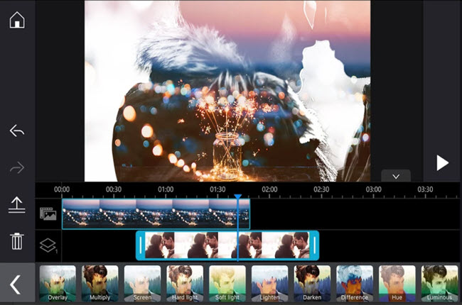 how to overlay a picture on a video