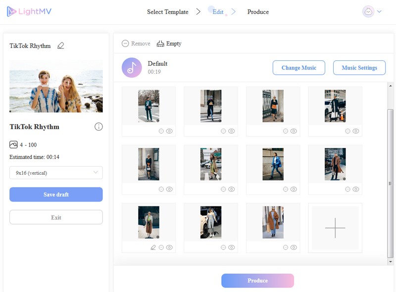 how to make a photo video on Tik Tok