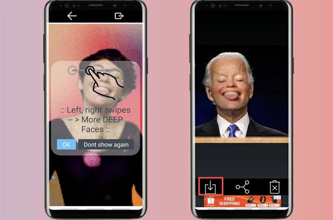 face swap video editor