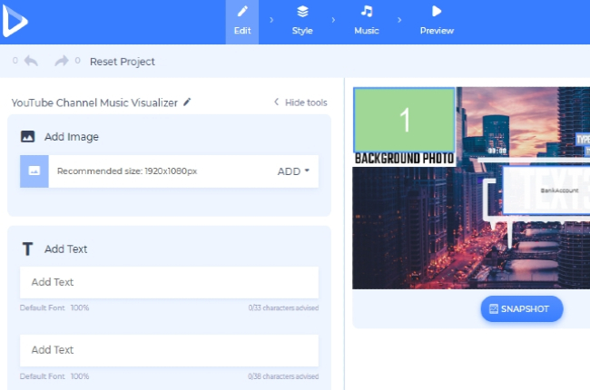free music visualizer maker