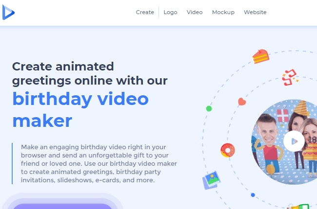 birthday presentation maker