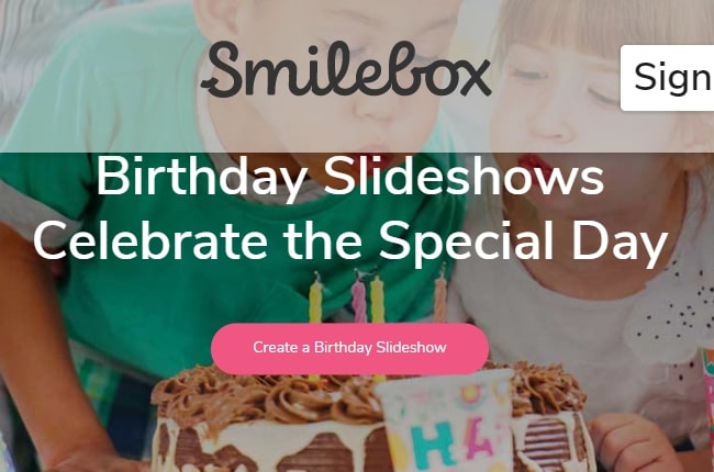 birthday presentation maker