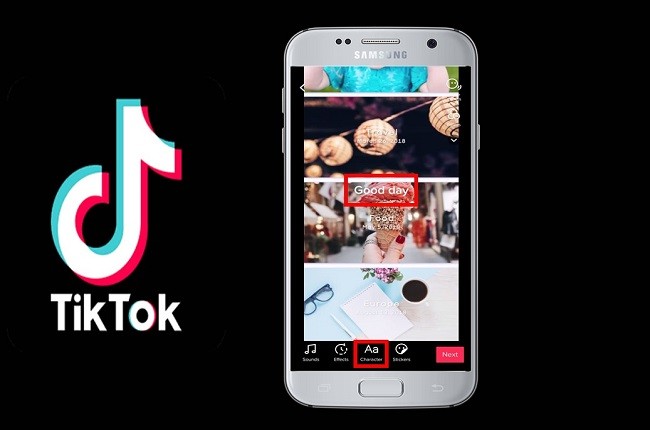 how to edit tik tok video caption