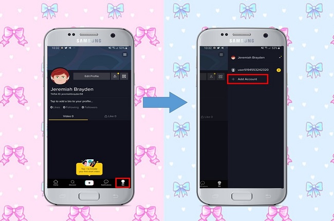 how to make an account on tik tok