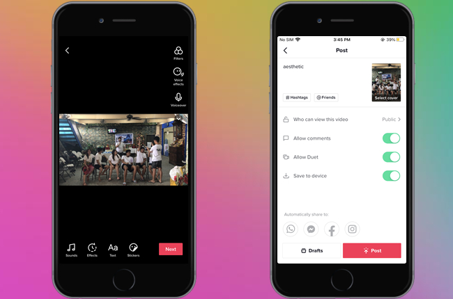 how to make aesthetic videos