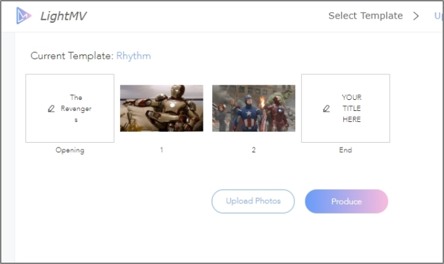 make a trailer with LightMV