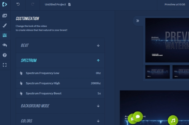 free music visualizer maker