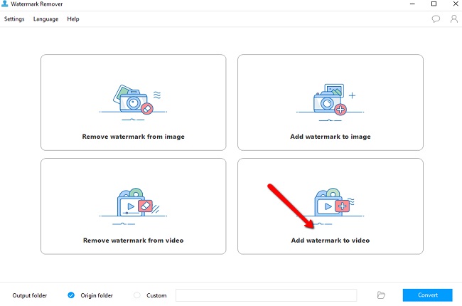 add watermark to video online