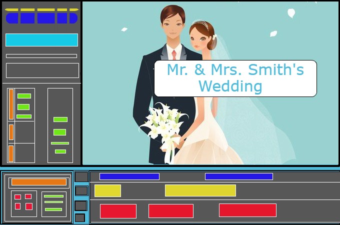 make a wedding intro