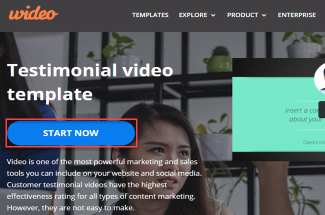 testimonial video maker
