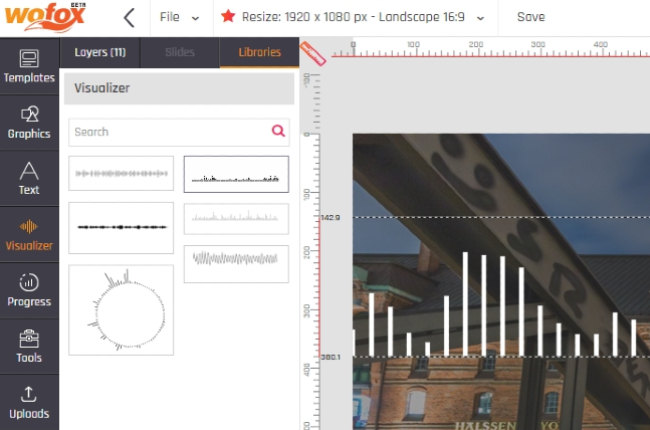 free music visualizer maker